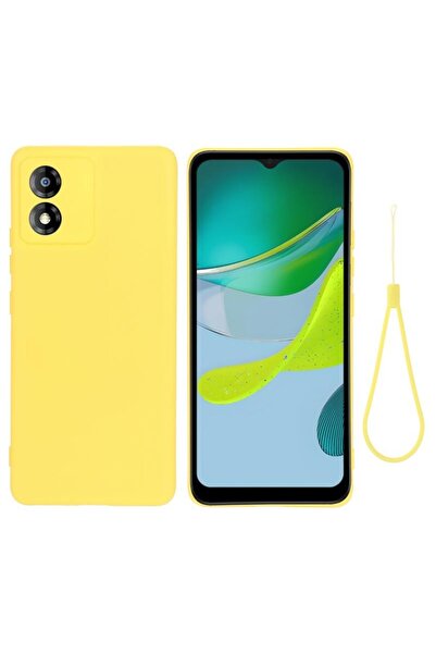 sscase Pure Color Θήκη Σιλικόνης Yellow (Motorola Moto E13)