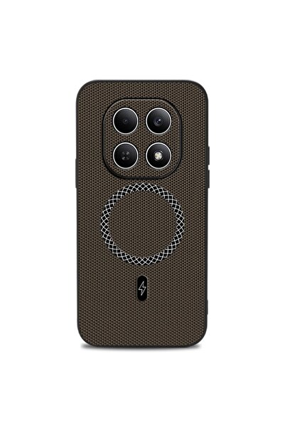 sscase Triangle Texture Magsafe Σκληρή Θήκη Grey / Brown (Xiaomi Redmi Note 1...
