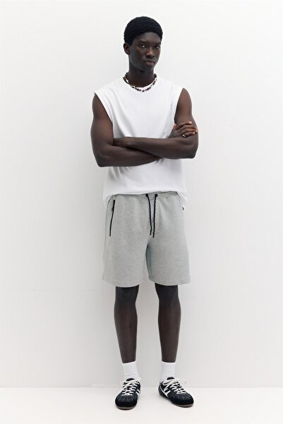 Pull & Bear Regular fit jogger bermuda