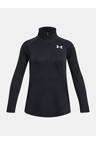 Under Armour Tech Graphic 1/2 Zip-BLK - Tricou