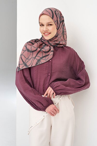 Silk Home مونار شال بودرة 90x90