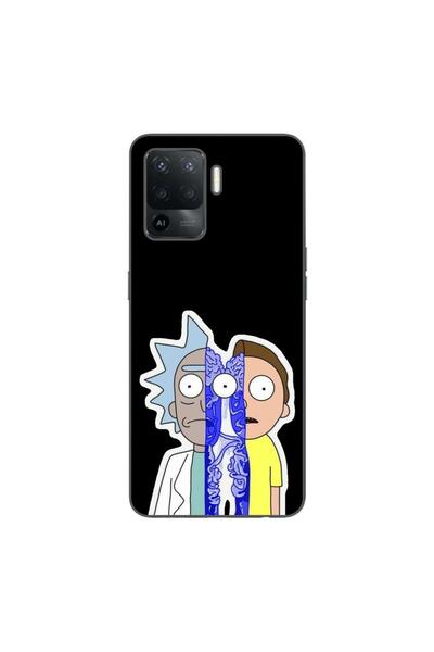 OEM Husa compatibila cu Oppo Reno5 Lite Silicon Gel Tpu Model Rick And Morty ...
