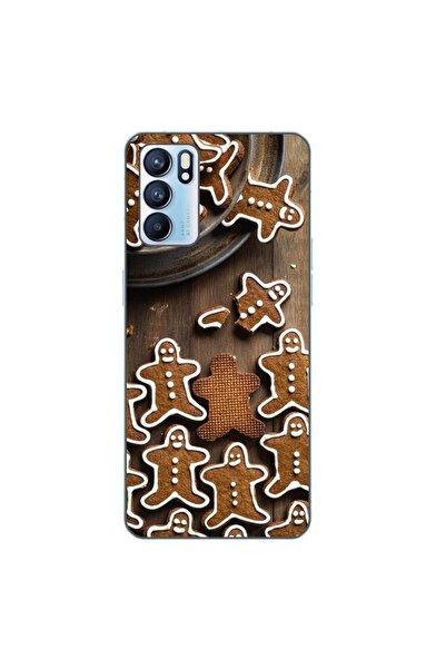 OEM Husa compatibila cu Oppo Reno6 5G Silicon Gel Tpu Model Craciun Turta Dulce