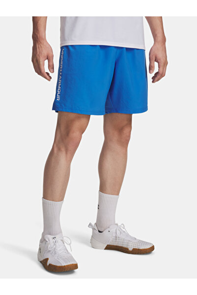Under Armour Pánské kraťasy UA Tech Woven Wordmark Short-BLU