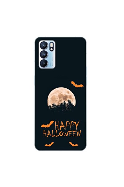 OEM Калъф, съвместим с Oppo Reno6 5G, силиконов гел TPU, с десен  "Честит Хел...