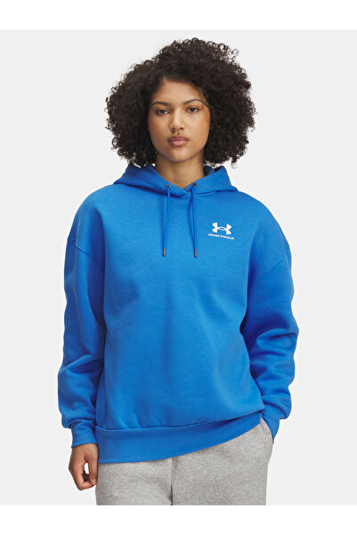 Under Armour Dámská mikina UA Icon Fleece OS Hoodie-BLU