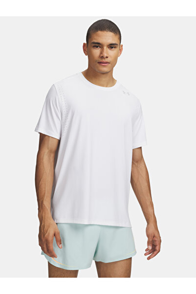 Under Armour Tricou bărbătesc UA Velociti Pro cu mânecă scurtă - ALB