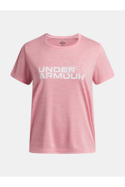 Under Armour Tricou de damă UA TECH TWIST WDMK LOGO SS-PNK