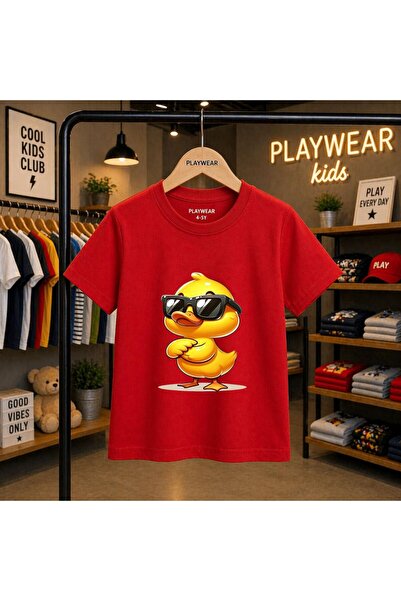 playwear تي شيرت للأطفال مطبوع عليه نظارات ديك برايت 100% للجنسين 5 6 -7 8-9 ...