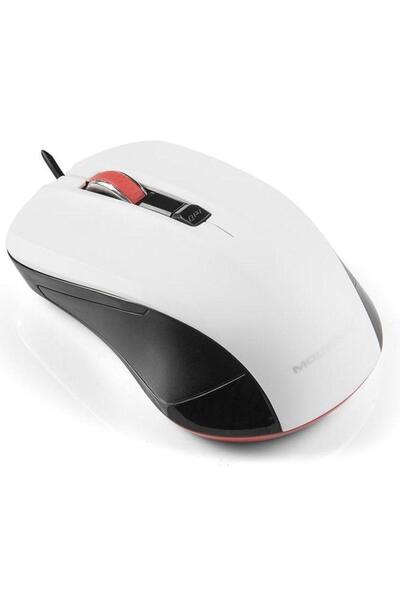 Modecom Mouse optic MC-M9.1, 1600 DPI, USB (Alb)