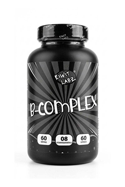 EIWIT LABZ مكمل غذائي B-Complex - 60 كبسولة - 60 حصة - لدعم الطاقة والتمثيل ا...