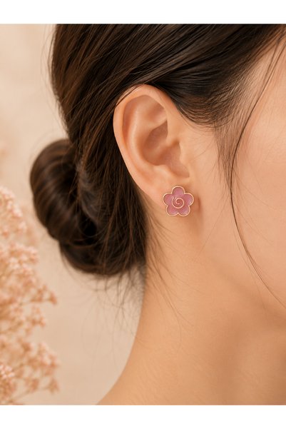 Eloré Blush Bloom Earrings