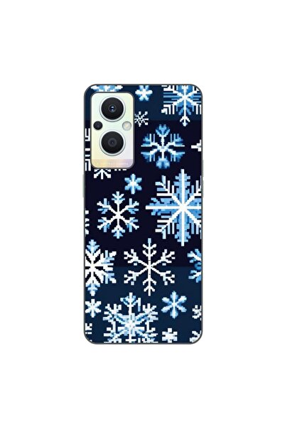 OEM Case compatible with Oppo Reno7 Lite Silicon Gel Tpu Pattern Pixel Art Sn...