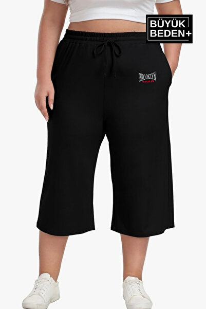 Superlife Women's Plus Size N.Brooklyn Printed Standard & Regular Fit Shorts ...