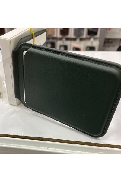 Evlium 15-16-17 PRO Max Uyumlu Birinci Sınıf magsafe Cüzdan Magsafe Deri kartlık