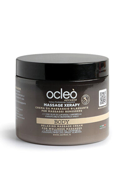 Ocleo/BeRefrain Χαλαρωτική κρέμα μασάζ για ευεξία Massage Xerapy