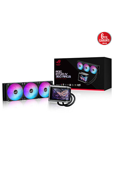 ASUS ROG RYUO IV 360 ARGB 360mm Siyah İşlemci Sıvı Soğutucu (90RC01N1-B0EAY0)
