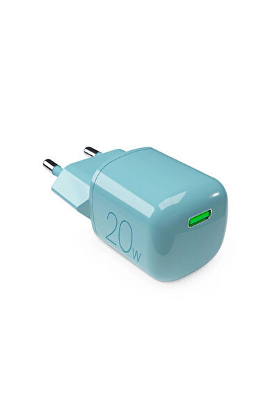 Puro Ασύρματος φορτιστής GaN με θύρα USB-C, Παροχή ισχύος 20W, Πράσινο
