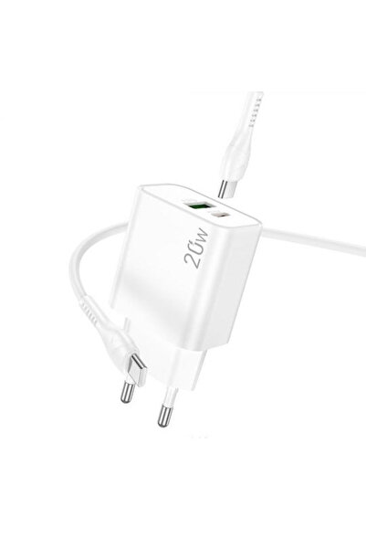 Lamtech Φορτιστής με θύρα USB-A και θύρα USB-C και καλώδιο USB-C - USB-C, 60W...