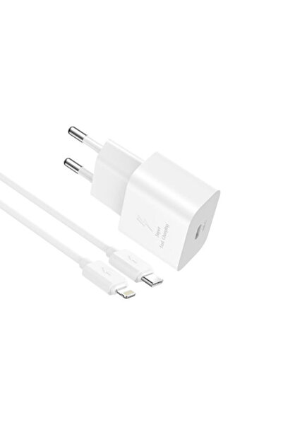 Xo Φορτιστής με θύρα USB-C και καλώδιο USB-C σε Lightning, 20W Power Delivery...