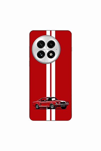 OEM Case compatible with OnePlus 13 Silicone Gel Tpu Model Red Mustang