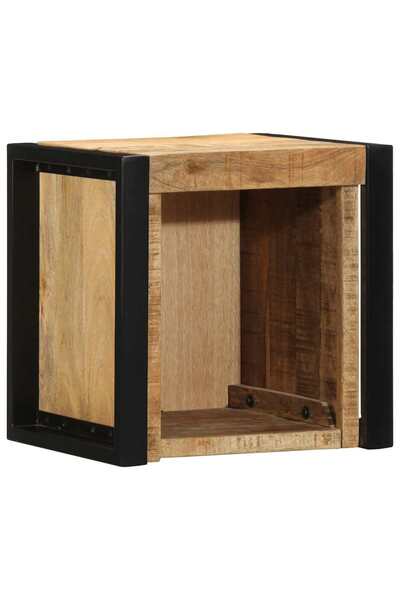 vidaxl Noptiera 40x35x40 cm lemn masiv de mango