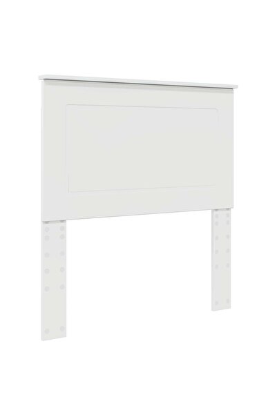 vidaxl Headboard Glossy white 90 cm Composite wood