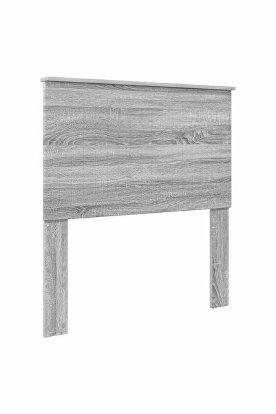 vidaxl Tăblie cap cu headboard Gri Sonoma 90 cm Lemn compozit