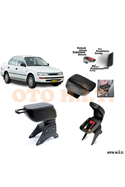 OTO H.İ.T. TOYOTA COROLLA EFSANE KASA AE101 Uyumlu Kol Dayama Ve Kolçak Sürgü...