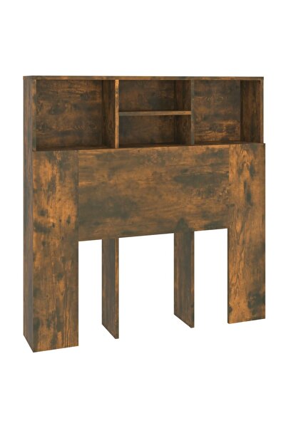 vidaxl Dulap tăblie, Stejar afumat, 100x19x103,5 cm