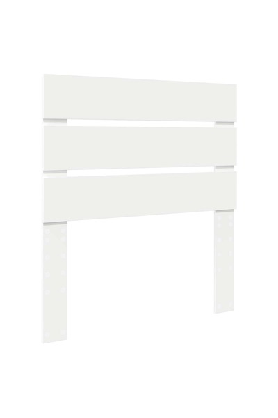 vidaxl Tăblie cap Alb 90 cm Lemn compozit
