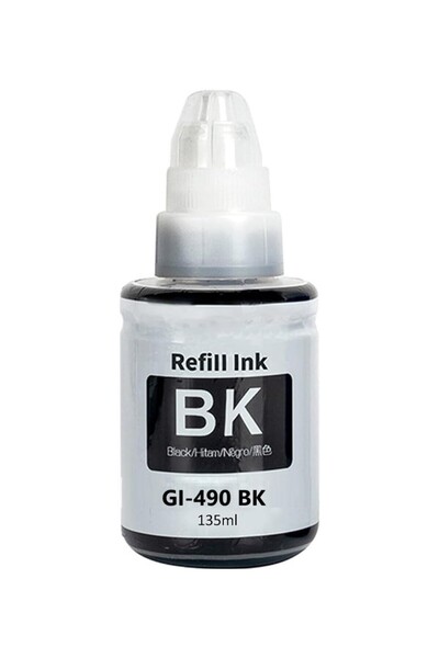 Genel Markalar Canon Pixma G3200, G3400, G3410, G3411, G3415, G3416 GI 490 Uyumlu 4 Renk Mürekkep Seti - Renkli