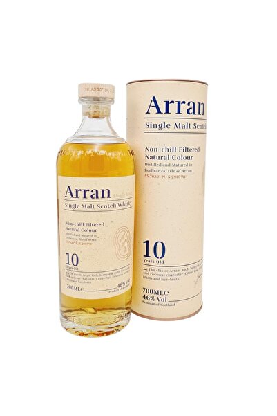 Arran Whisky 10 ani, Single Malt, 46%, 0.7l