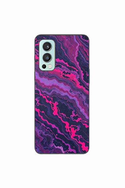 OEM Husa compatibila cu OnePlus Nord 2 Silicon Gel Tpu Model Midnight Rose Ma...