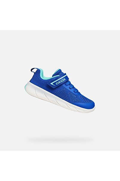 Geox Modré chlapecké barefoot tenisky Foot-run