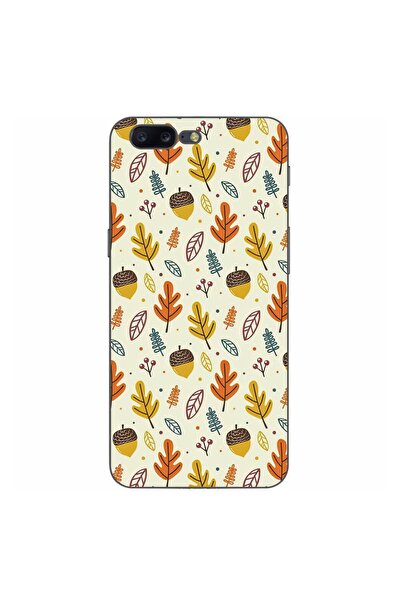 OEM Husa compatibila cu OnePlus 5 Silicon Gel Tpu Model Autumn Pattern
