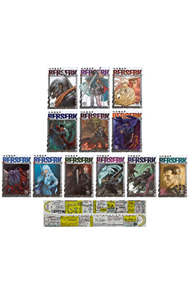 Destek Yayınları Berserk 6-7-8-9-10-11-12-13-14-15-16-17. Ciltler Manga Seti ...