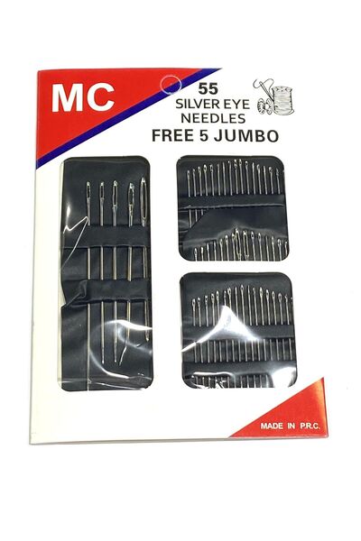 karantuhafiye Sewing Needle Set - 55 Pieces Large Size and Mixed Hand Sewing ...