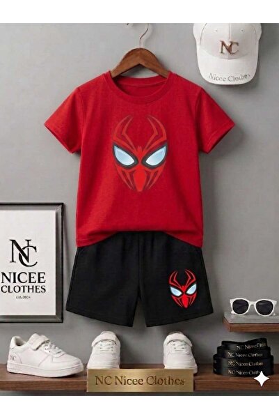 NC Nicee Clothes Tricou și pantaloni scurți de vară pentru copii, unisex (imp...