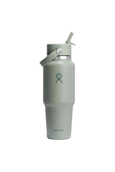Hydro Flask Wide Straw Stainless Steel Insulated Bottle 950ml, Agave