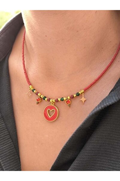 Bozhi Necklace Glass Beads Casual Elegance