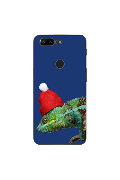 OEM Husa compatibila cu OnePlus 5T Silicon Gel Tpu Model Craciun Cameleon