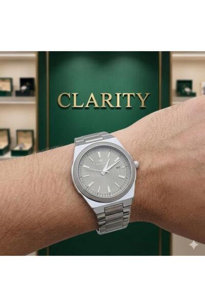 Clarity Men's Steel Watch, Brand