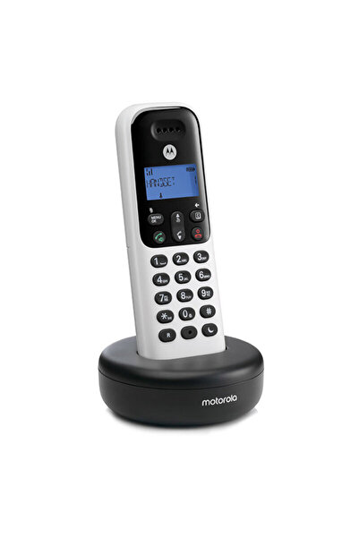 Motorola T501+ Άσπρο (Ελληνικό Μενού) Ασύρματο τηλέφωνο με ανοιχτή ακρόαση - ...