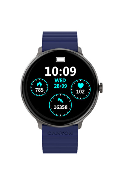 CANYON Смарт часовник Jacky SW-69, 1.3 " LTPS, Bluetooth, 25 спортни режима, ...
