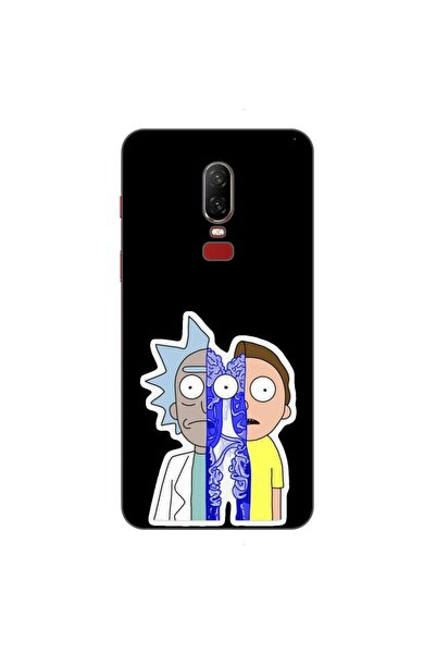 OEM Husa compatibila cu OnePlus 6 Silicon Gel Tpu Model Rick And Morty Connected