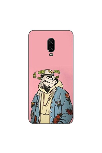 OEM Husa compatibila cu OnePlus 6T Silicon Gel Tpu Model Trooper Money