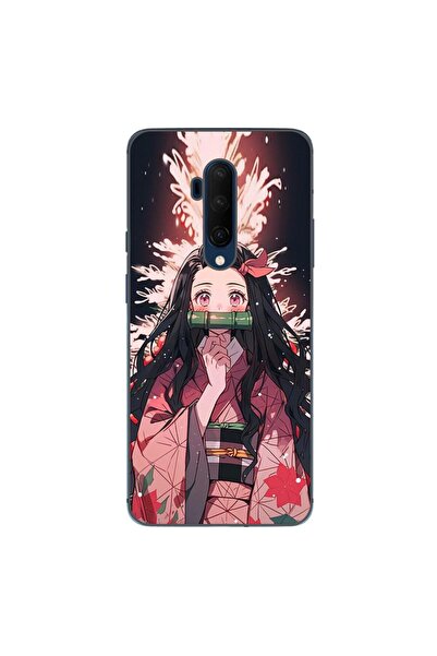OEM Husa compatibila cu OnePlus 7T Pro Silicon Gel Tpu Model Demon Slayer Nezuko