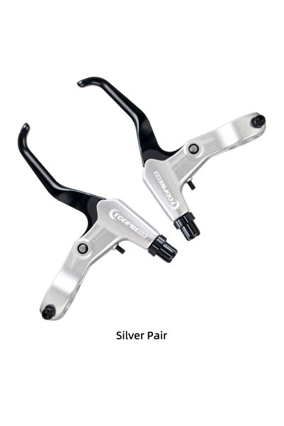 Choice9 Sliver TOOPRE FR5 Aluminum Alloy Bicycle Brake Handle Grips For MTB R...