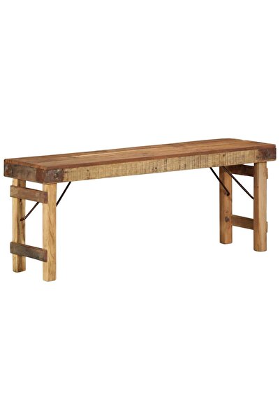 vidaxl bancă 110 x 35 x 46 cm Lemn Vechi Recuperat